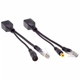Комплект пассивных PoE сплиттеров RJ45 12В 5.5х2.1 мм Черный 312858 03 AT3 - изображение 1