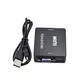 Конвертер F F&D D VGA HDMI 1080p Черный 284970 03 AT3 - изображение 4