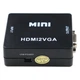 Переходник HDMI VGA с аудиовыходом F&D 3.5 мм и питанием F D Черный 284969 03 AT3 - изображение 4