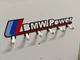 Настінна ключниця-вішалка з логотипом BMW Power на 5 гачків. Aivory - изображение 2