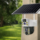 4K Беспроводная камера Solar WI-FI , двойной объектив, ночное видение V380 Pro CCTV 8MP - изображение 1