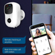 Домофон WiFi B90 Smart Doorbell с функцией видеозаписи Беспроводная видеокамера дверного звонка - изображение 2