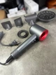 Фен для волос Nickel Red 1600W с ионным уходом и 5 насадками + расческа фуксия – быстрая укладка - изображение 4