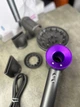Фен для волосся Nickel Purple 1600W з іонізацією та насадками + гребінець фіолетовий – ідеальна укладка - зображення 5