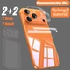 Гідрогелева плівка на корпус iPhone 17 Pro + захист камери (2 шт) прозора - изображение 1