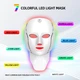 Профессиональная LED маска для лица и шеи с фототерапией эффектом лифтинга и омоложением (Белый) - изображение 2