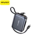 Power Bank Awei C03 20000mAh 45W с быстрой зарядкой и встроенными кабелями Type-C/Lightning (Черный) - изображение 7