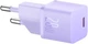 Зарядний пристрій Baseus GaN5 Mini Fast Charger USB-C 20W Violet (CCGN050105) - зображення 2