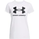 Футболка жіноча Under Armour RIVAL LOGO біла M 1356305-111 - зображення 1