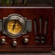 Ретро музичний центр радіо програвач Daklin Де Голль AM/FM МР3 USB SD дерево горіх - зображення 2
