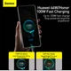 Кабель Baseus Crystal Shine Series Fast Charging Data Cable USB to Type-C 100W 2m Black - зображення 7