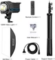 Комплект студийного света PULUZ PKT3111EU 120Вт с софтбоксом, отражателем и штативом - изображение 3