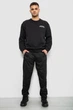 Спортивные штаны мужские однотонные, цвет черный, XXXL, 244R41740 - изображение 2