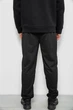 Спортивные штаны мужские однотонные, цвет черный, XXXL, 244R41740 - изображение 4