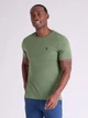 Футболка хлопковая длинная мужская U.S. Polo Assn 113904-0400A(Mossmountain Heather) M Зеленая (786662461860) - зображення 1