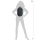 Рюкзак спортивный 25 л вмещает формат А4 Regatta Prism25L EU340-61I Темно-серый (5063516427292) - изображение 6