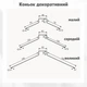 Коник декоративний 158×158 RAL 7016 антрацит мат - зображення 3