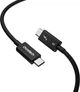 Кабель CHOETECH Thunderbolt 5 Intel Certified 240W 8K 1 м Black (A3011-B) - зображення 1