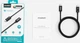 Кабель CHOETECH Thunderbolt 5 Intel Certified 240W 8K 1 м Black (A3011-B) - зображення 4