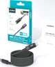 Kabel CHOETECH PD60 W USB-C 1.2 m (XCC-1068-GY) - obraz 3