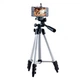 Штатив для камери та телефону 3110 Тринога для фотоапарата Трипод Tripod - зображення 2