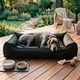 Уличная лежанка для самых больших собак BOSYAK Outdoor Waterproof 145х115 Черная (для гигантских пород) - изображение 1