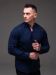 Рубашка Walter мужская классическая casual стойка XXL синяя (2494) - изображение 1