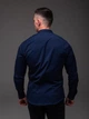Рубашка Walter мужская классическая casual стойка XXL синяя (2494) - изображение 5