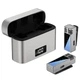 Петличный беспроводной микрофон Jmary MW-15 Dual-mic Type-C Black Epik (2000003506002) - изображение 1