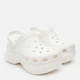 Жіночі крокси на платформі Crocs Classic Bae Clog Білі 206302-100 W8/38-39/24.6см - зображення 2