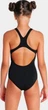 Купальник слитный для девушек Arena TEAM SWIM PRO SOLID L черный, белый Дети 98 см - изображение 2