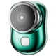 Электробритва Mini Shaver дорожная роторная беспроводная для влажного и сухого бритья зеленый - изображение 1