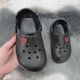 Крокси дитячі ЕВА для хлопчика Dago Style чорні 34р (21,5 см) 7172-2 - зображення 4