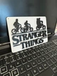 Табличка Stranger Things (Дивні дива) з героями на велосипедах. Aivory - изображение 2