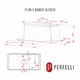 Кухонная вытяжка с управлением жестами Perfelli Design FILINI 5 BIANCO SILENZIO, белая полновстроенная мощная вытяжка на кухню - изображение 10