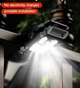 Ліхтар вуличний світлодіодний Solar clip lamp з датчиком руху на сонячній зарядці чорний - зображення 2