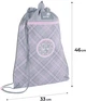 Сумка для взуття Kite College Line 46х33 см Сіра (K26-601M-3) - зображення 3
