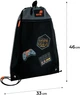 Сумка для взуття Kite Game Zone 46х33 см Чорна (K26-601M-46) - зображення 3