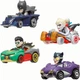 Набір із 4-ти машинок Hot Wheels RacerVerse Batman Бетмобіль, Харлі Квінн, Робін, Жінка-Кішка (HKD33) - зображення 2
