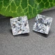 Муассанит 7 мм белый 2.5 Ct Princess Moissanite (2400177) - изображение 2