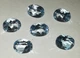 Натуральный топаз голубой 8x6mm (384200) - изображение 3