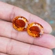 Лабораторный цитрин пара 30.65 CT. 18.2 X 15.8 X 9.2 MM (51523) - изображение 4