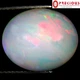 Ефіопський опал кабашон 7.86 Cts 15 x 13 mm Сертифікат (28963) - зображення 1