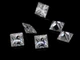 Муассанит Princess Moissanite 3 мм белый 0.1 Ct (589701) - изображение 1