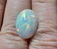 Эфиопский опал кабошон 6.2 Cts 19 х 13 мм (82522) - изображение 7