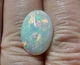 Эфиопский опал кабошон 6.2 Cts 19 х 13 мм (82522) - изображение 8