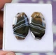 Натуральный агат пара 13 Ct 23 x 14 мм (09320) - изображение 1