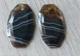 Натуральный агат пара 13 Ct 23 x 14 мм (09320) - изображение 2