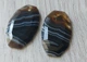 Натуральный агат пара 13 Ct 23 x 14 мм (09320) - изображение 3