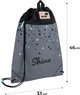 Сумка для взуття Kite Shine 46х33 см Темно-сіра (K26-601M-26) - зображення 3